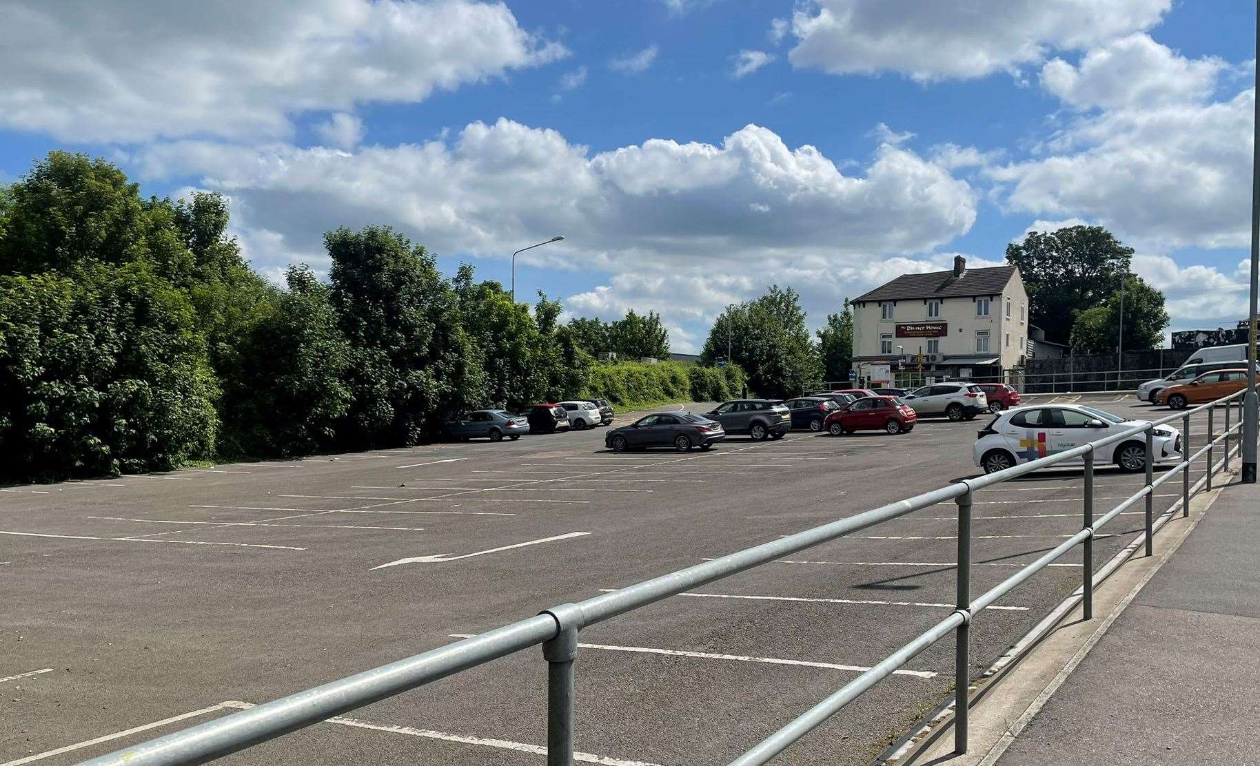 Spring Street car park off of the way system in Sittingbourne town centre is around 150 metres away from the Cockleshell Walk car park. Picture: Joe Crossley