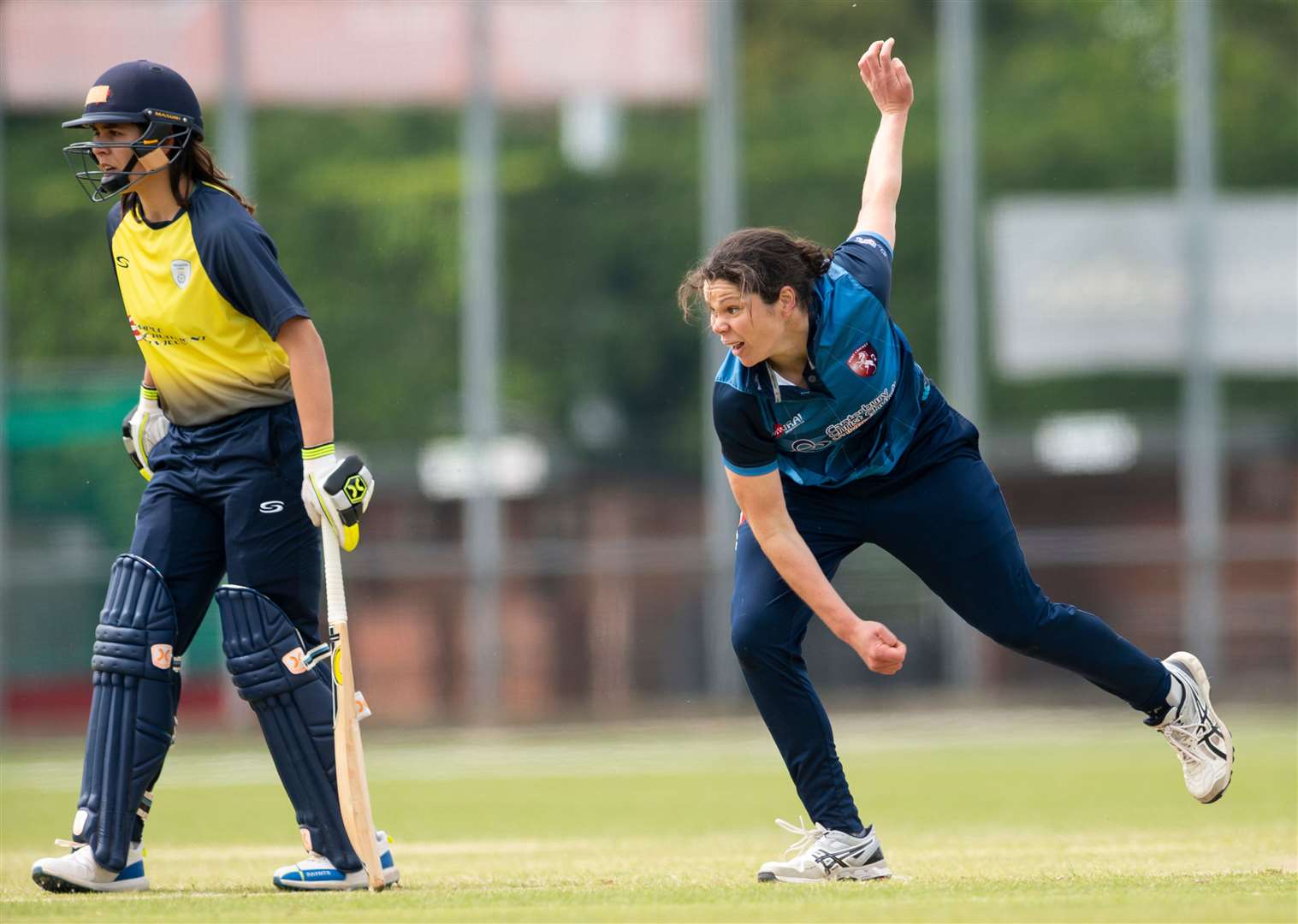 Alice Davidson-Richards has won five women’s county championships and three national T20 titles to date with Kent Picture: Ady Kerry