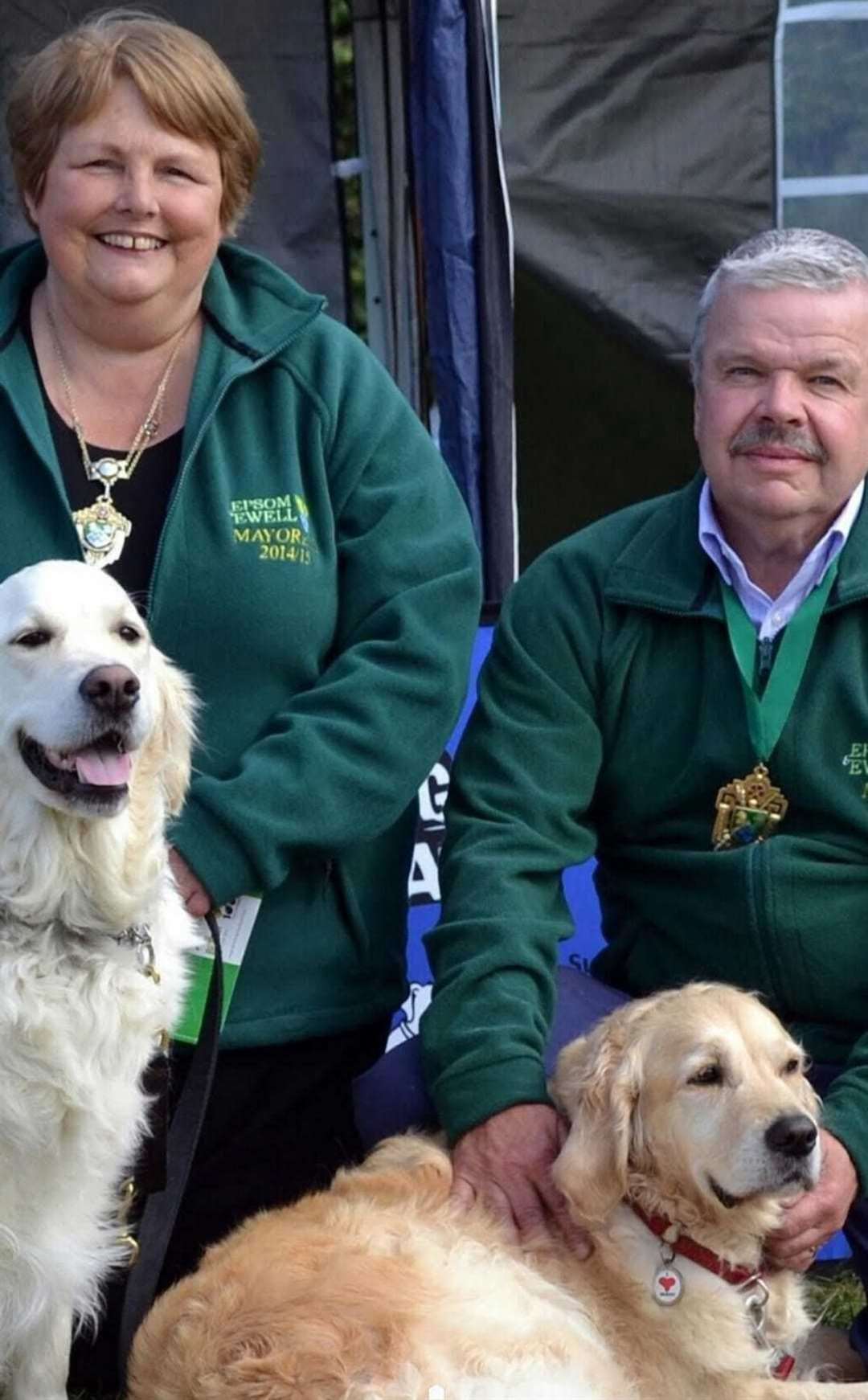 Robert Foote, who died in a crash at Brands Hatch, pictured with his wife Rosemary who passed away last year.