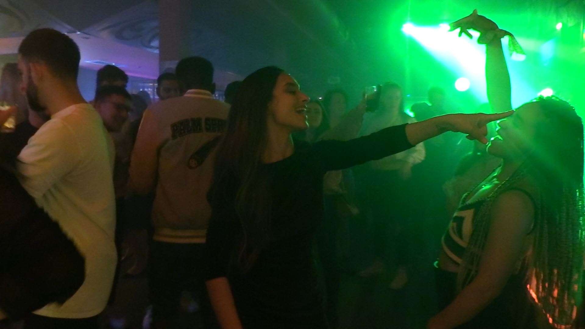 Dancers took to the floor at the Boteco Do Brasil club as coronavirus restrictions eased (Daniel Harkins/PA)