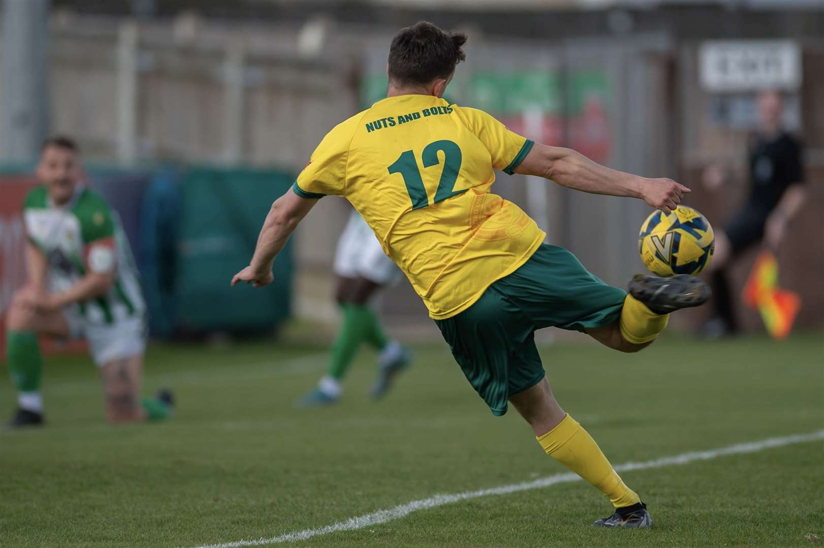 Johan ter Horst pulls a goal back at VCD. Picture: Ian Scammell