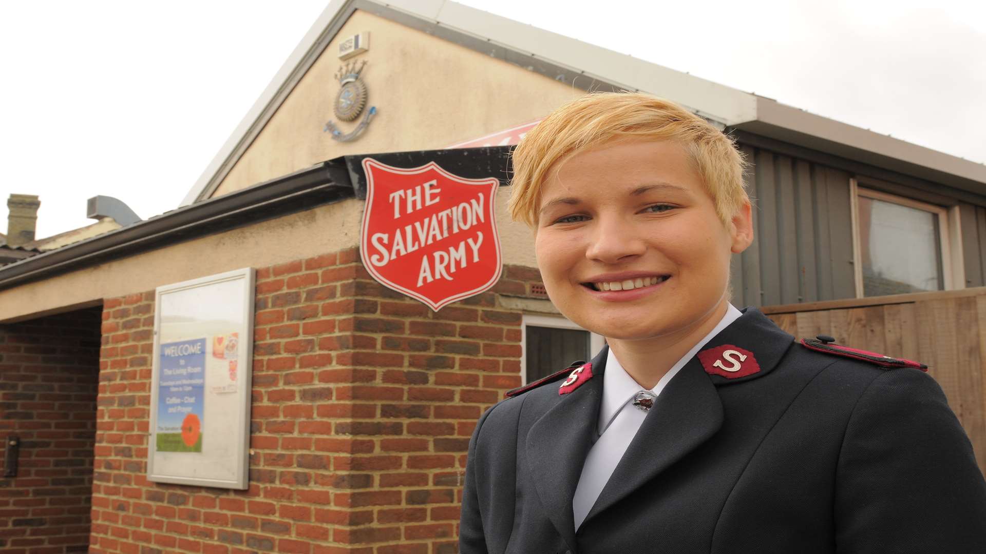 Sheerness Salvation Army Leader Lt Rebecca Zund.