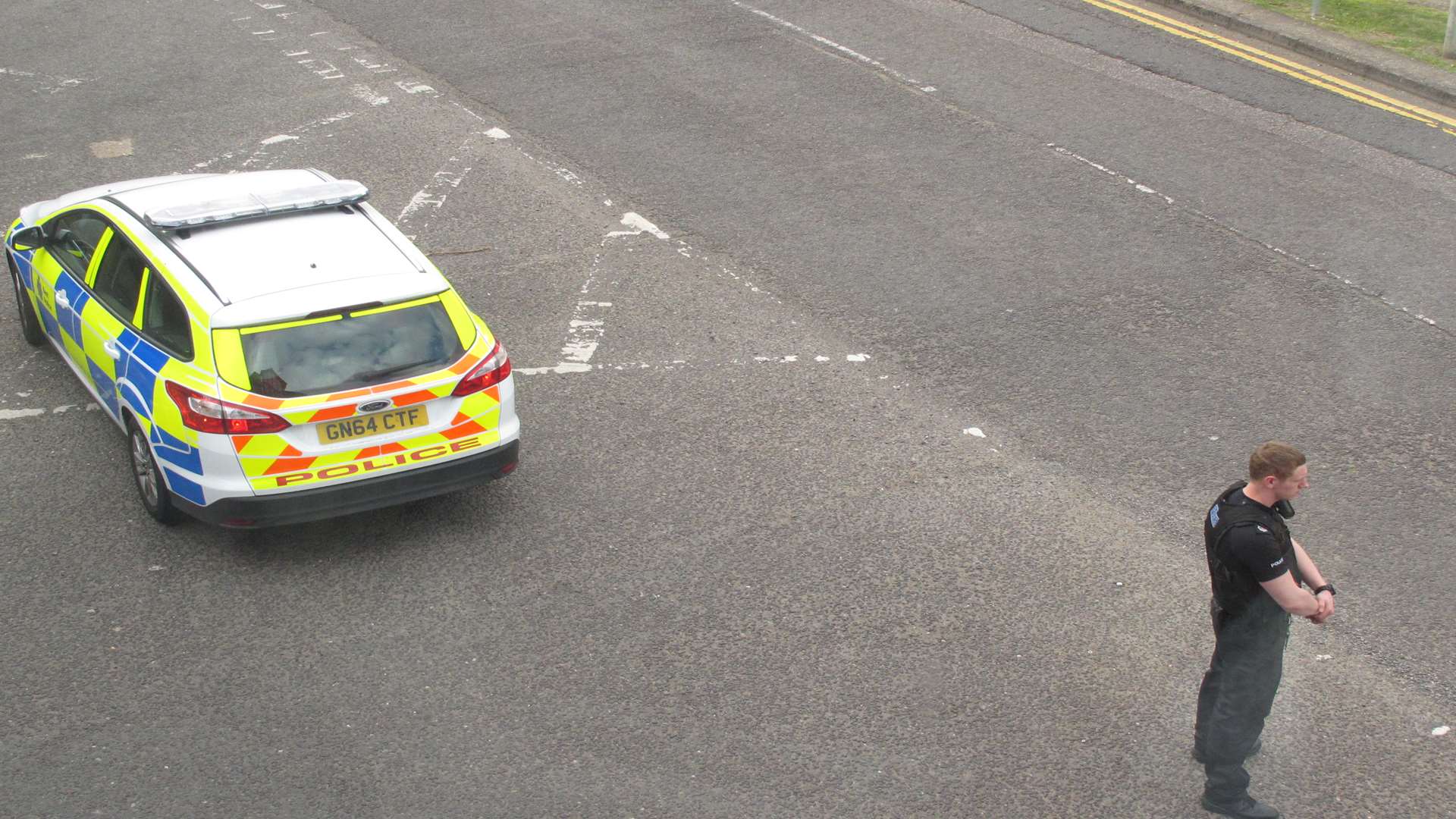 Officers have closed Park Street