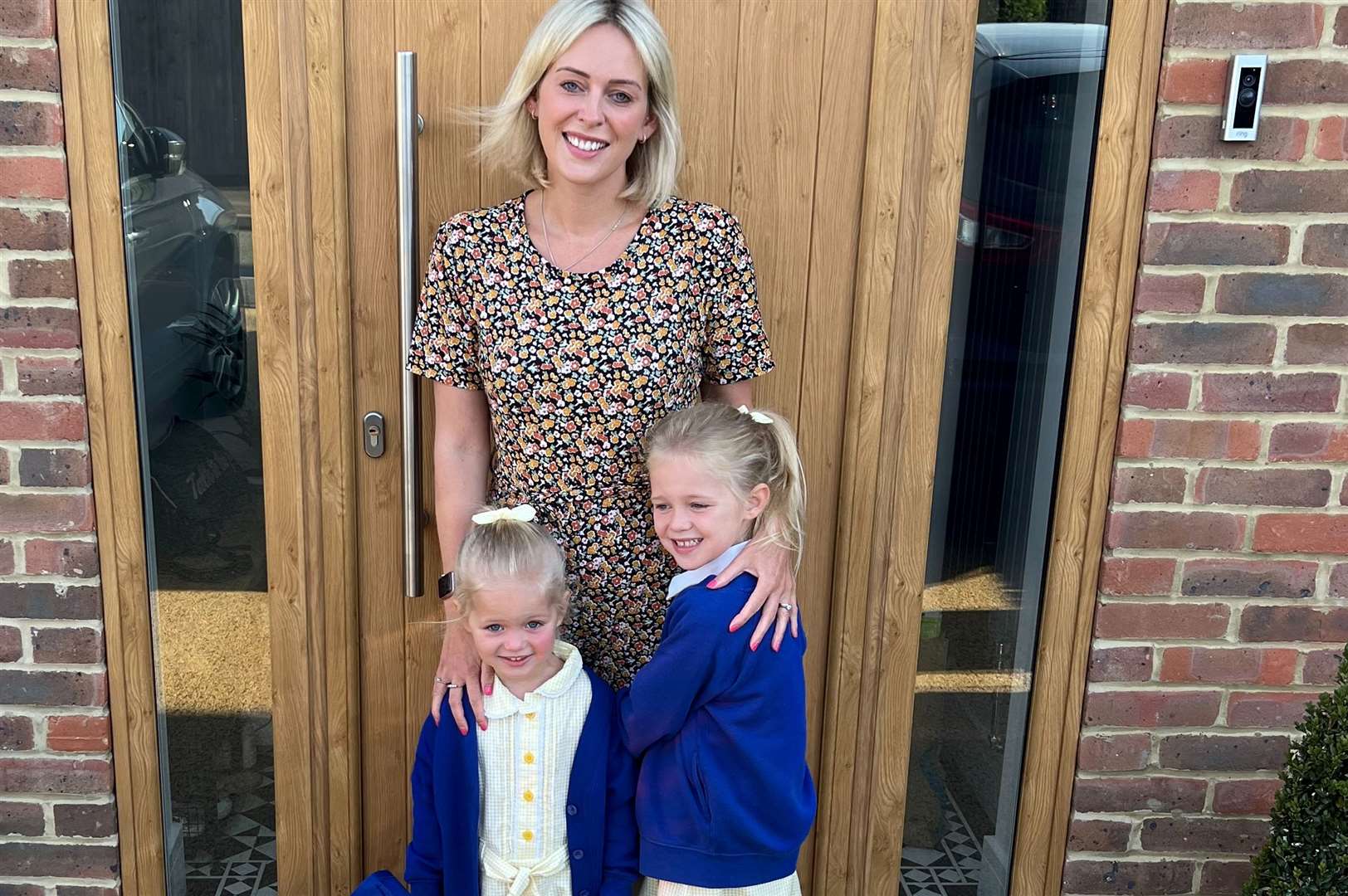 Tessa Paton with her two daughters. Image: Tessa Paton.