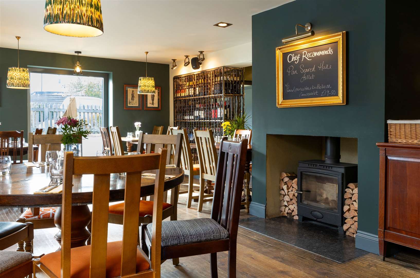 The seating at the pub has been given fresh upholstery. Picture: Shepherd Neame