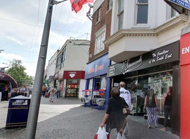 A. Simmonds Jewellers in Folkestone. Picture: Google