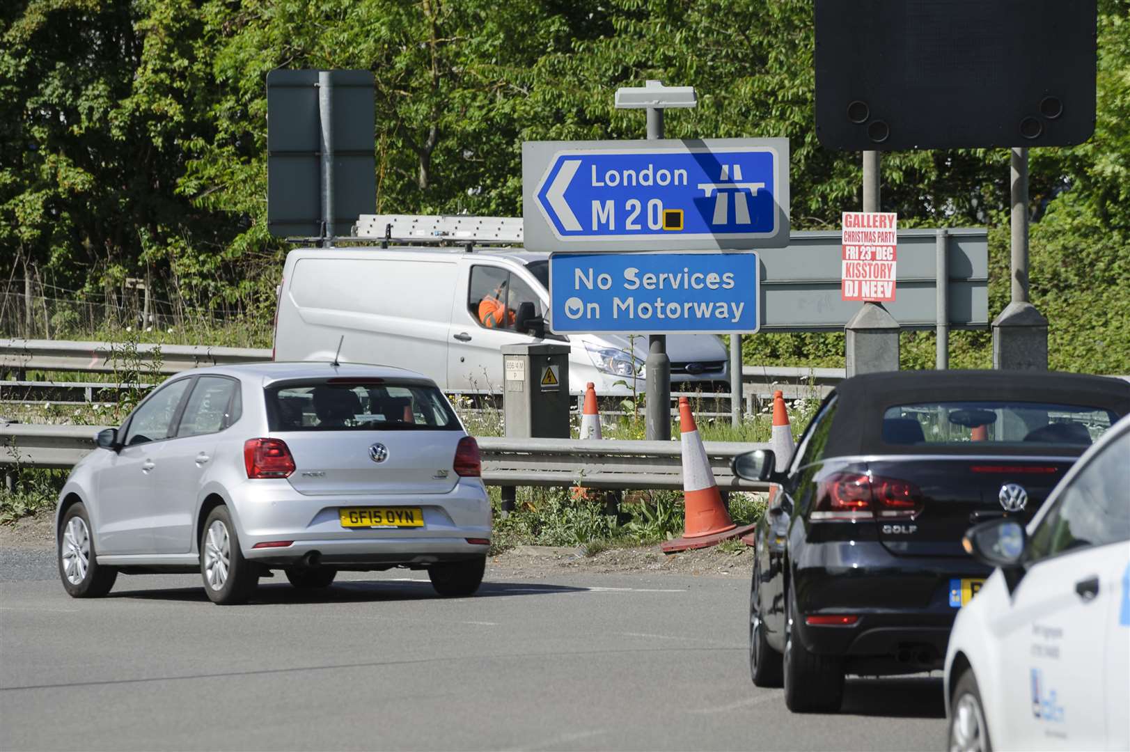 Police stopped the car near the Running Horse Roundabout in 2019. Picture: Stock