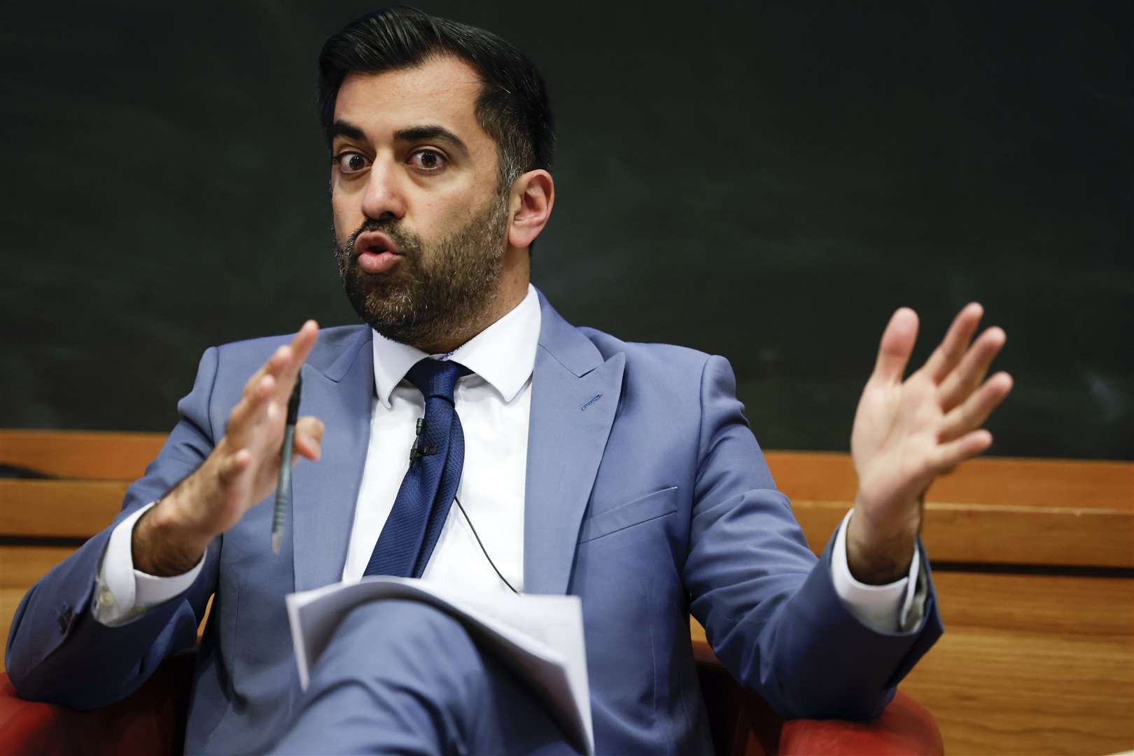 First Minister Humza Yousaf (Jeff Mitchell/PA)