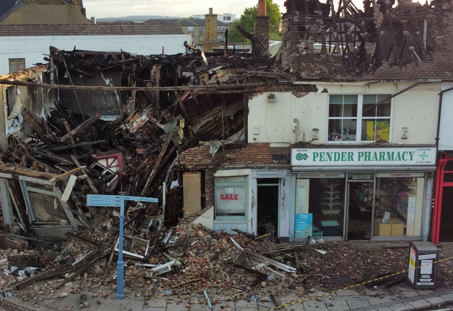 Pender Pharmacy opens at new location after fire in Queen Street, Gravesend