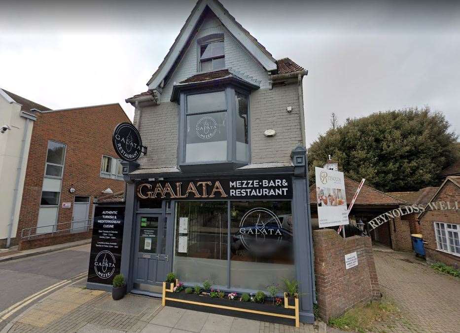 Galata Mezze Bar & Restaurant in Rainham. Image from Google
