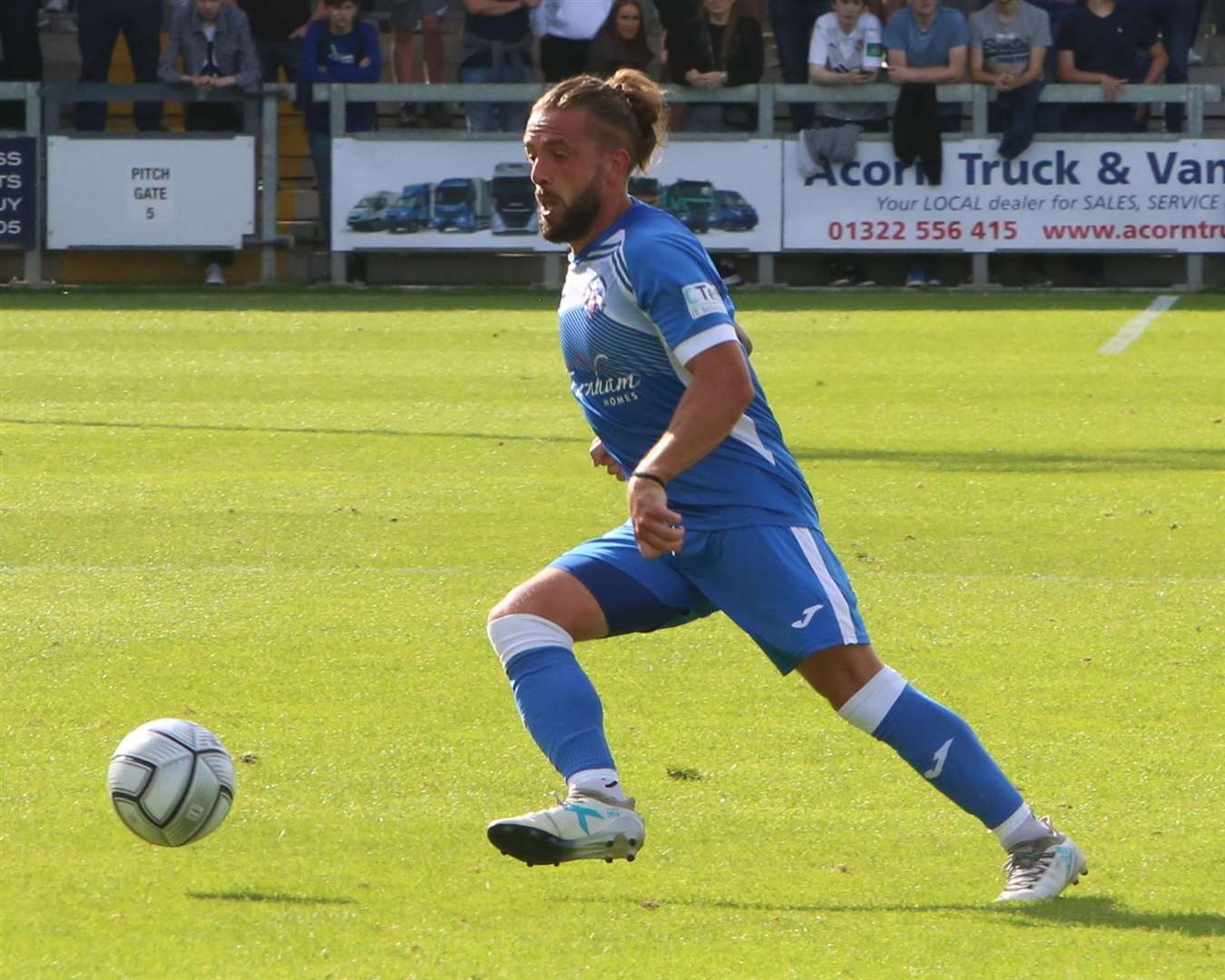 Tonbridge Angels defender Jerry O'Sullivan Picture: Dave Couldridge