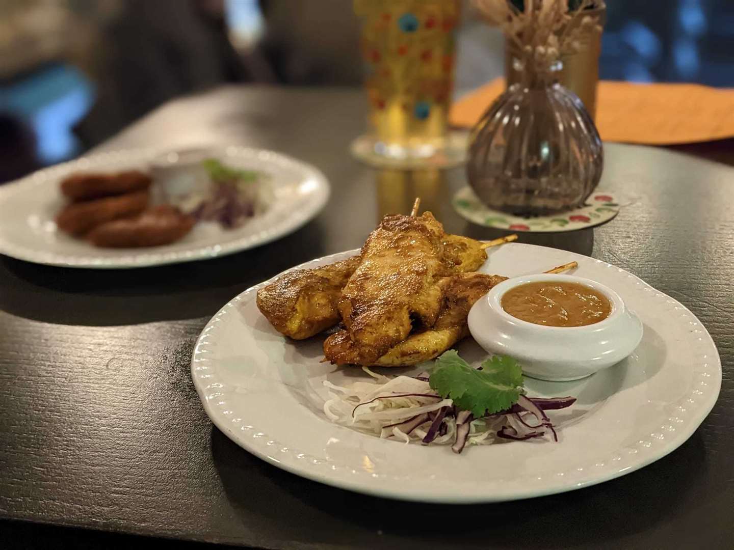 The £5 chicken satay skewers