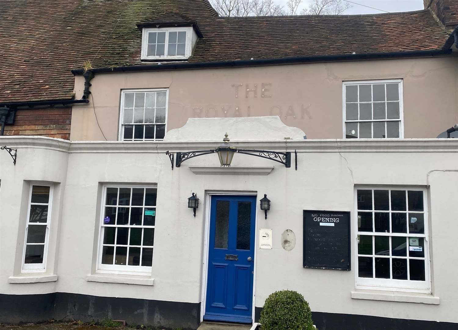 How the former pub currently looks - its Shepherd Neame signs have now been removed. Picture: Barry Goodwin