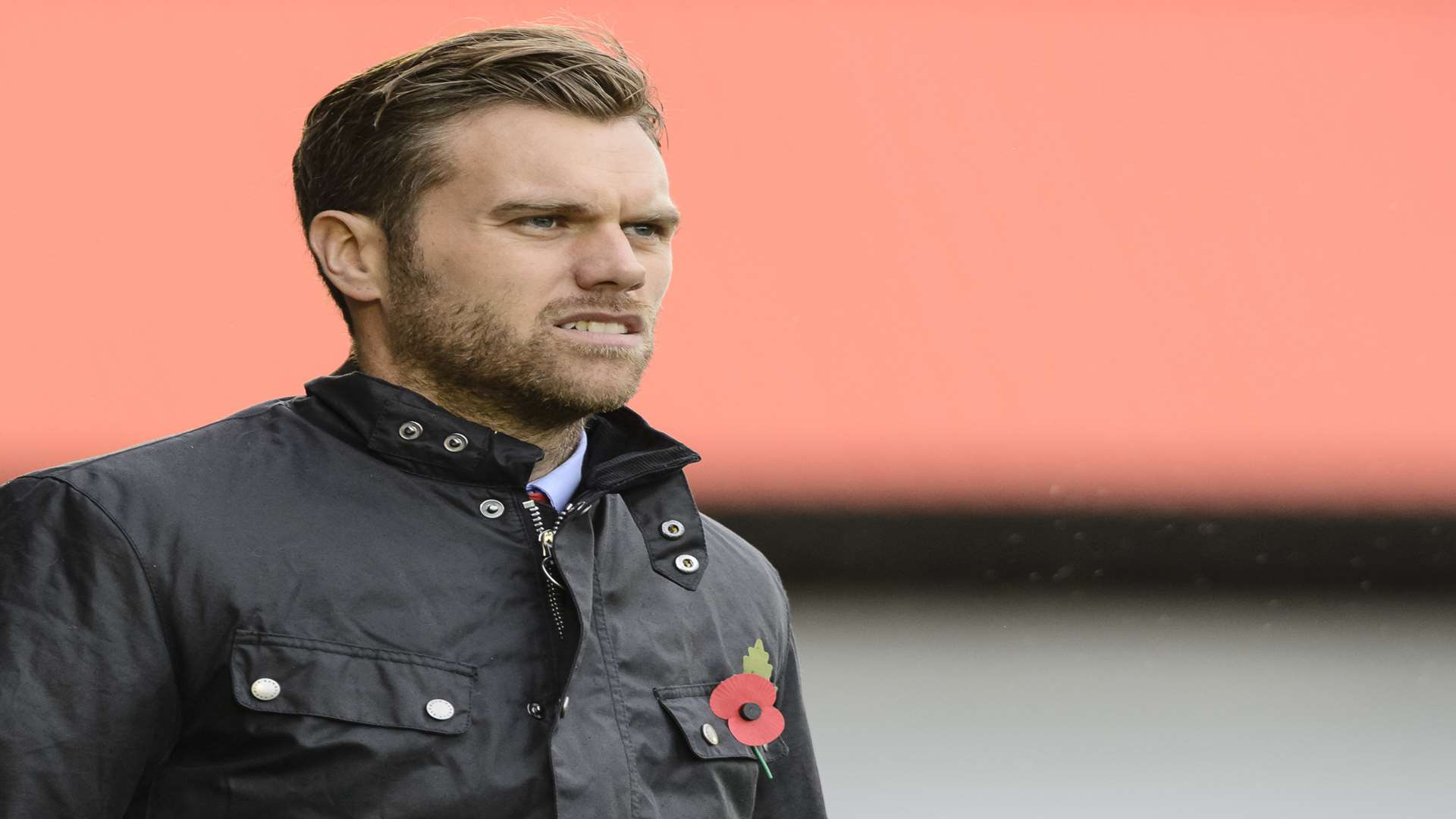 Ebbsfleet United manager Daryl McMahon Picture: Andy Payton