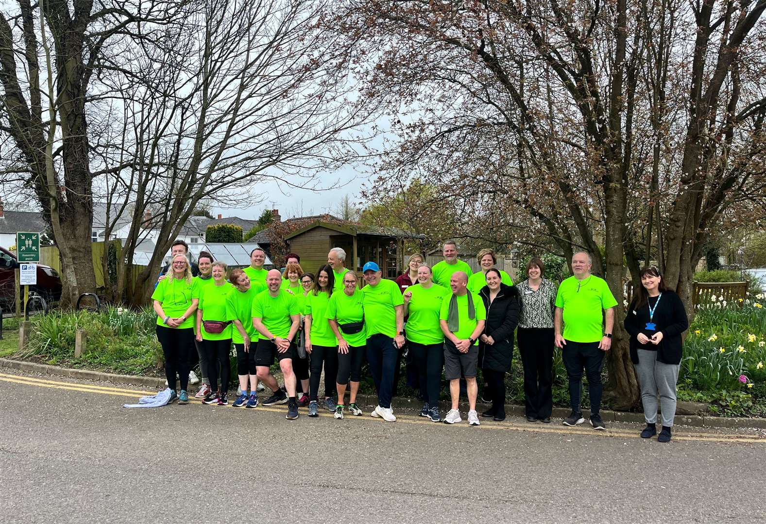 A group of patients at Charing Surgery have completed the Couch to 5k Challenge