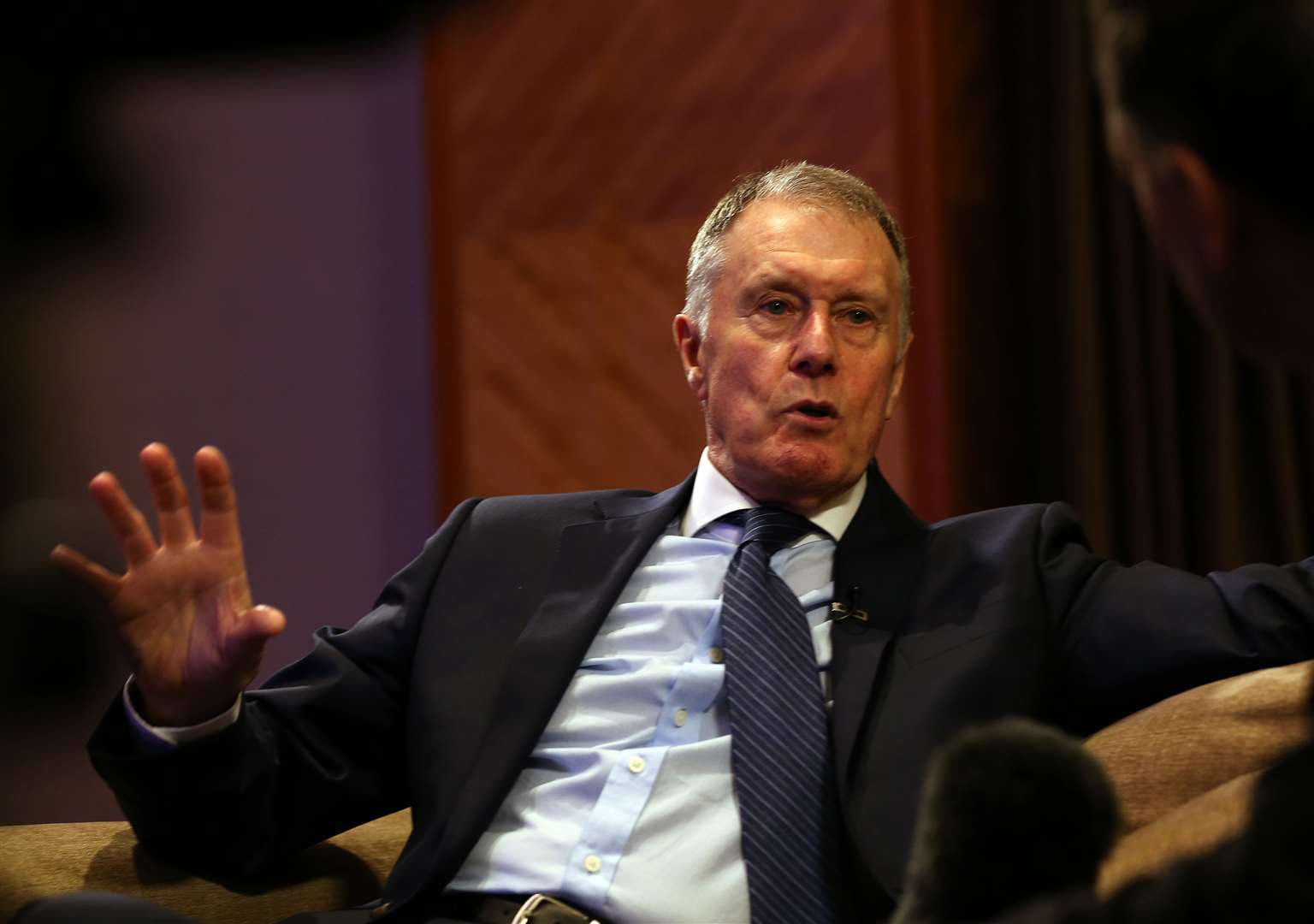 Sir Geoff Hurst was speaking at a book festival (Adam Davy/PA)