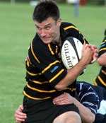 Andy Pratt scored one of Canterbury's tries