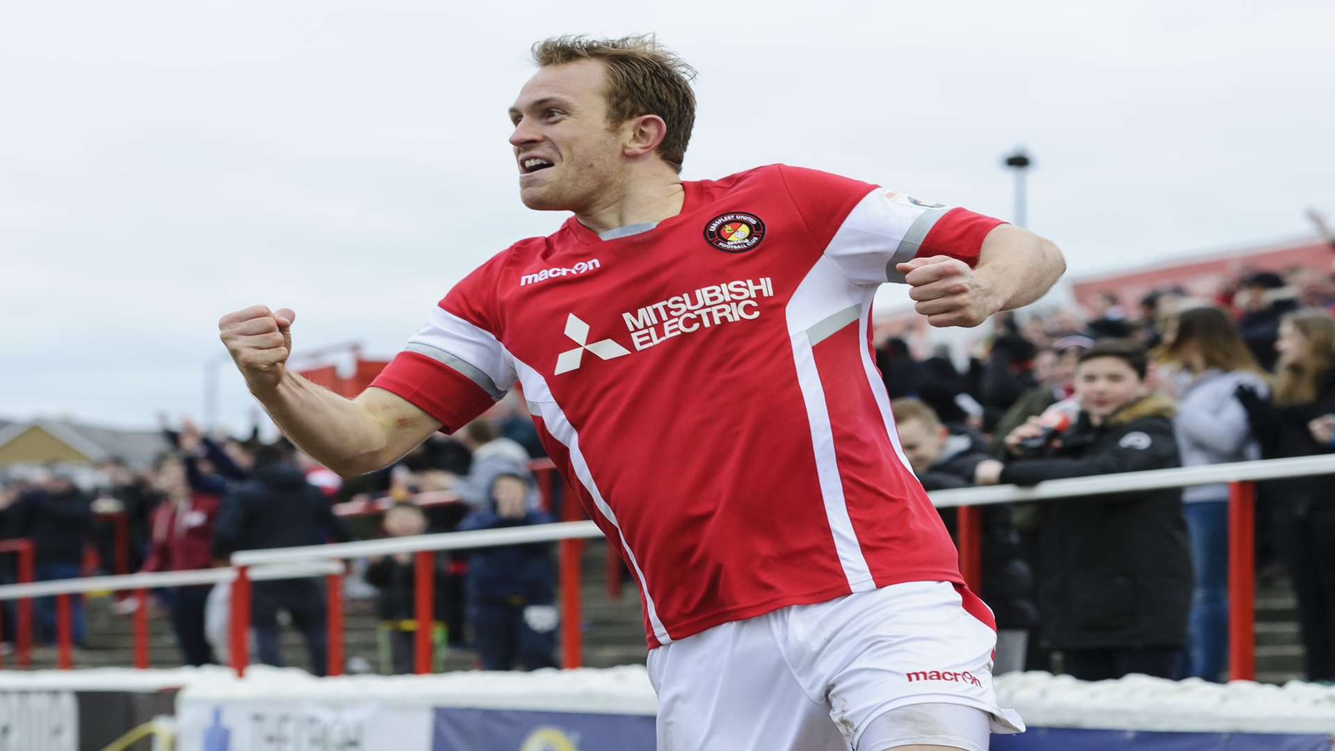 Stuart Lewis swapped Ebbsfleet for Maidstone Picture: Andy Payton