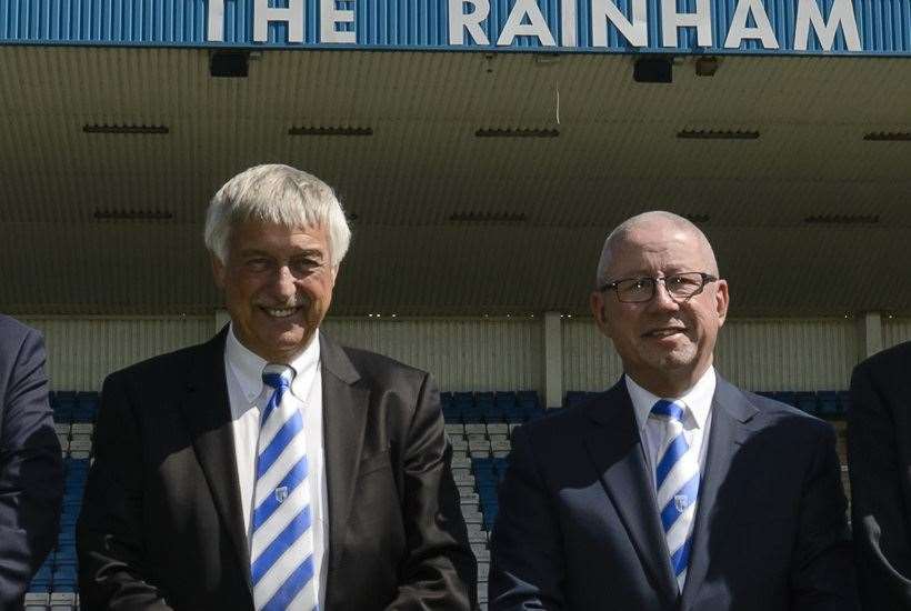 MEMS cbairman Colin Jarvis and Gills' Paul Scally have teamed up again