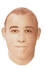 An e-fit of man police are seeking following an assault in Victoria Park, Ashfordnt