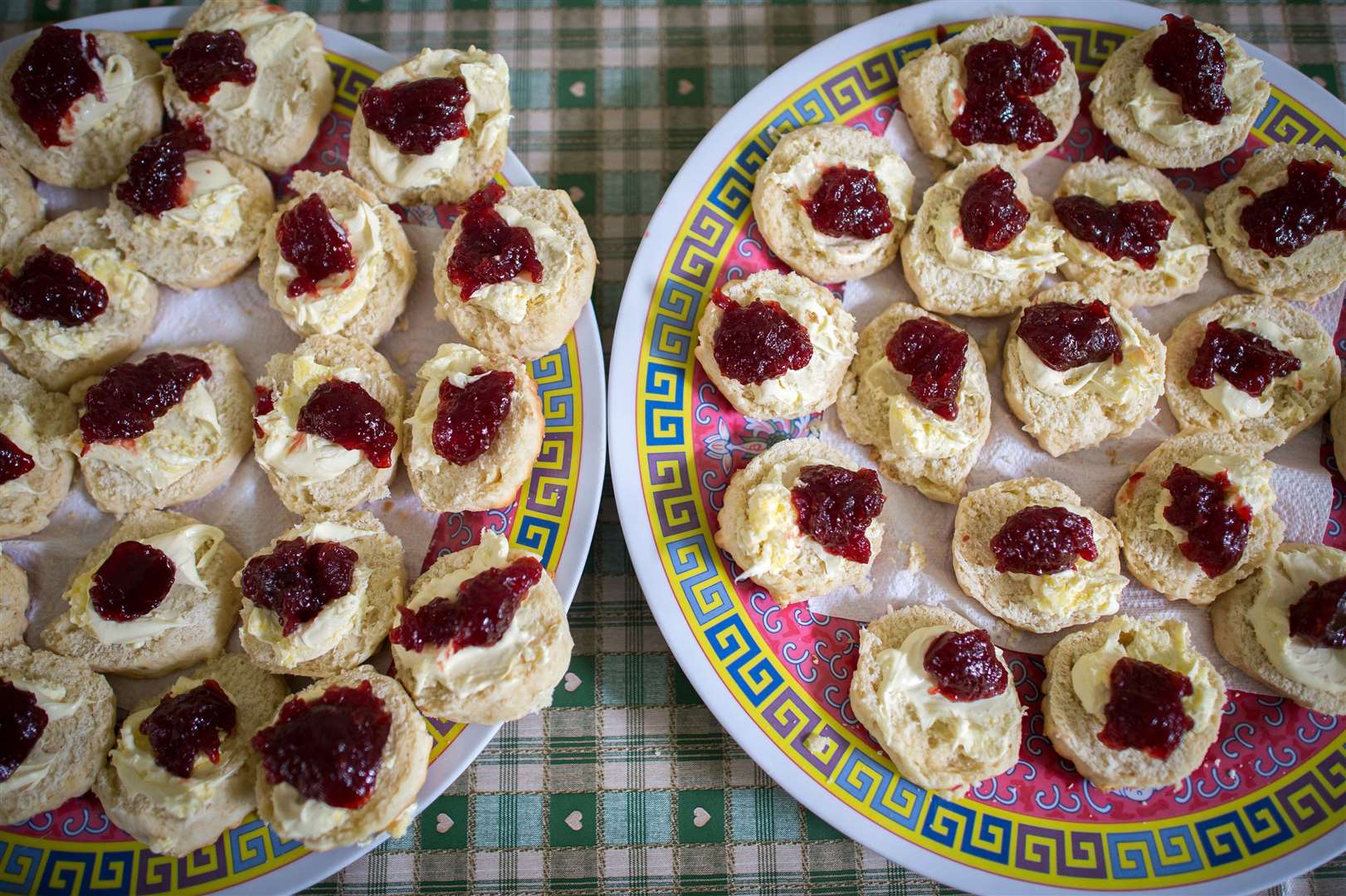 All officers will get a cream tea (Ben Birchall/PA)