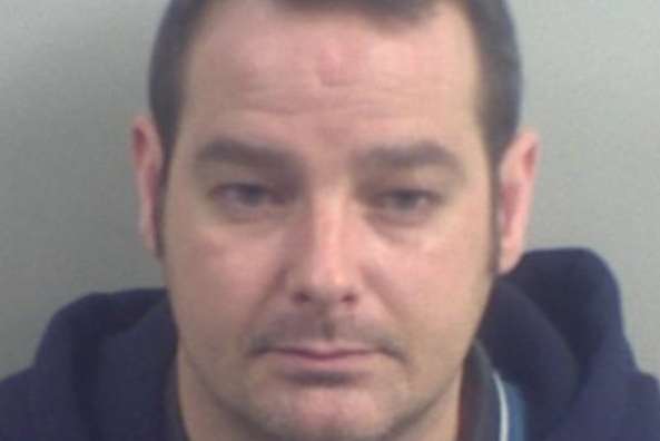 David Hatton, 37, was jailed for four years