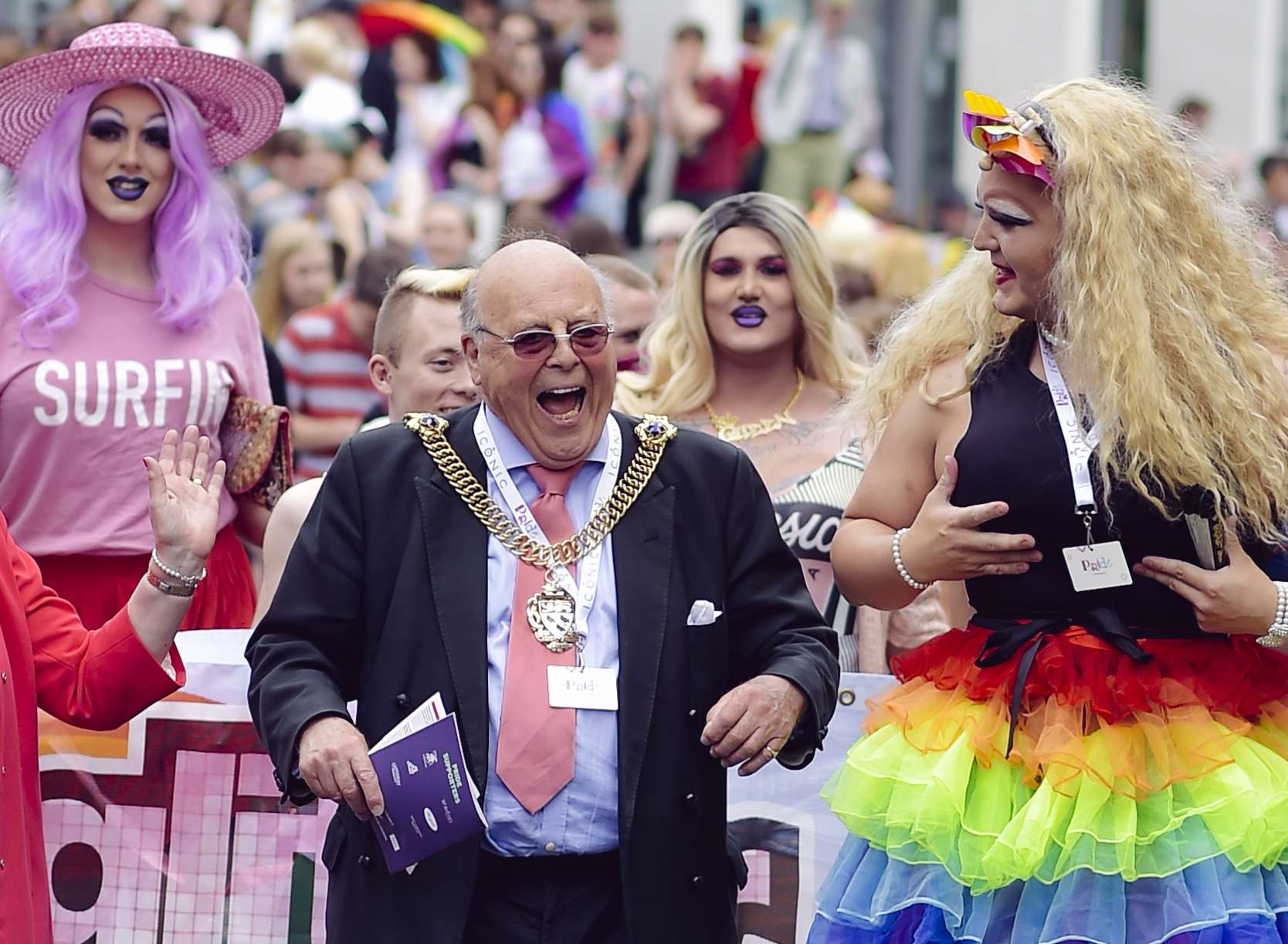 Kent Pride LGBT festival in Canterbury draws thousands of revellers