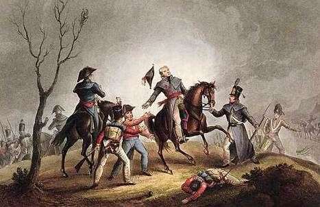 Death of Sir John Moore at the Battle of Corunna