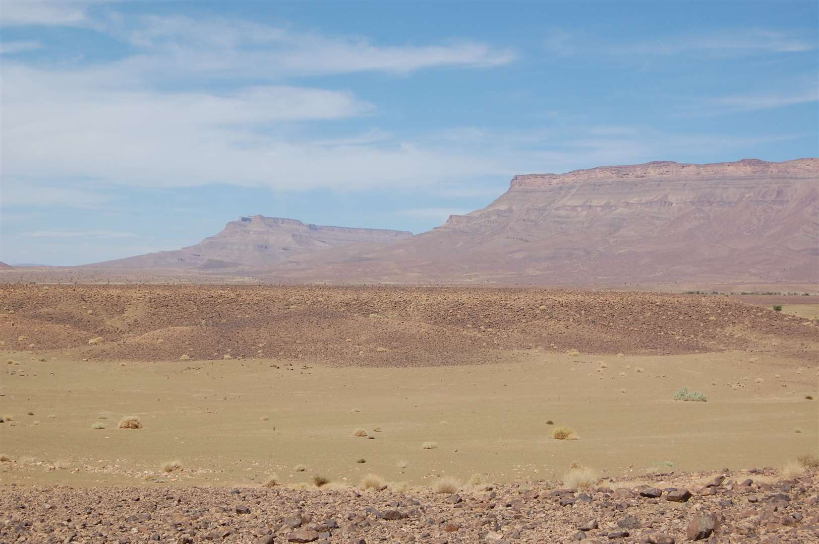 The Fezouata fossil site in Morocco, where Cantabrigiaster fezouataensis was uncovered (Cambridge University/PA)