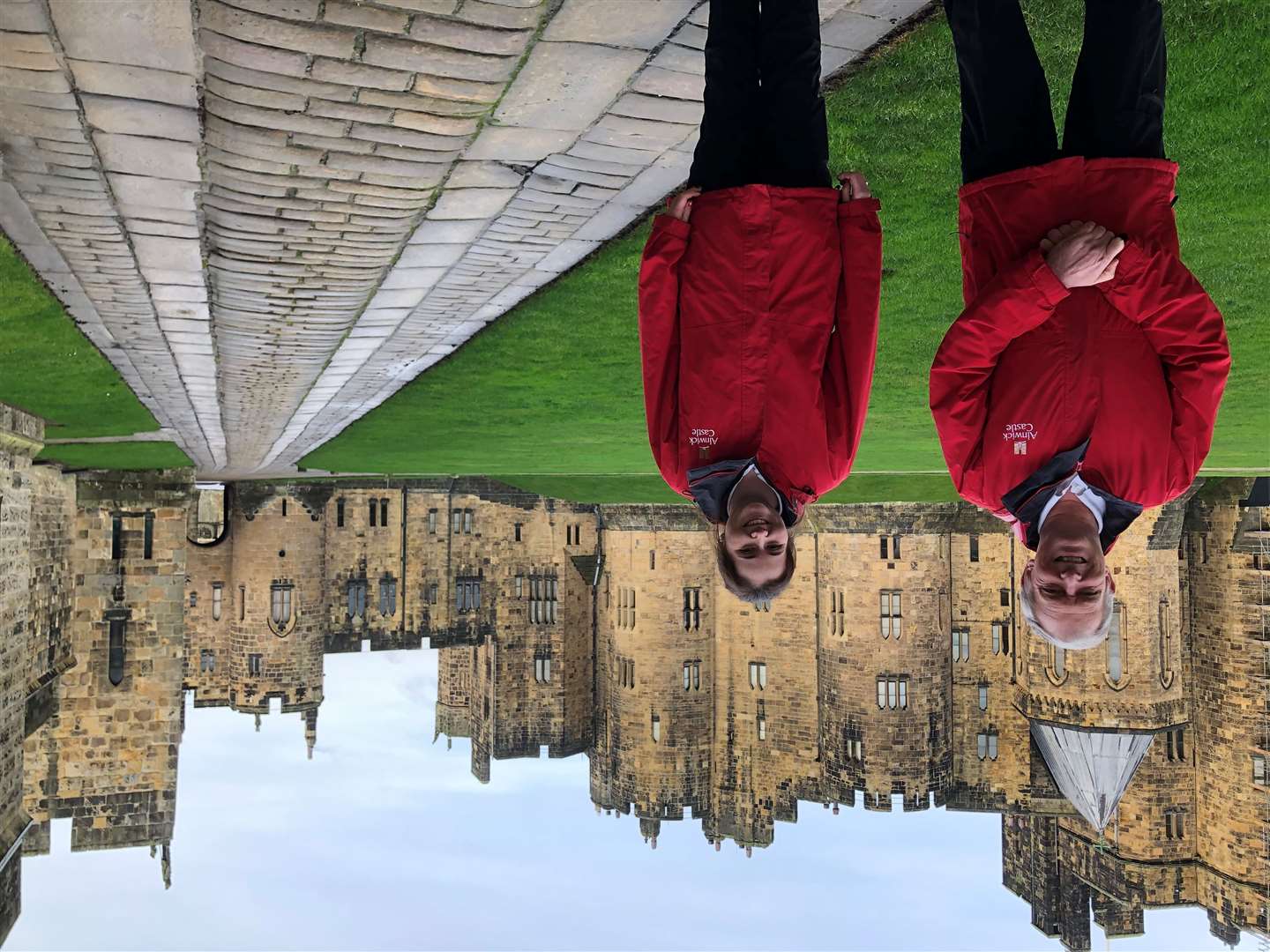 Members of staff at Alnwick Castle (Alnwick Castle/PA)