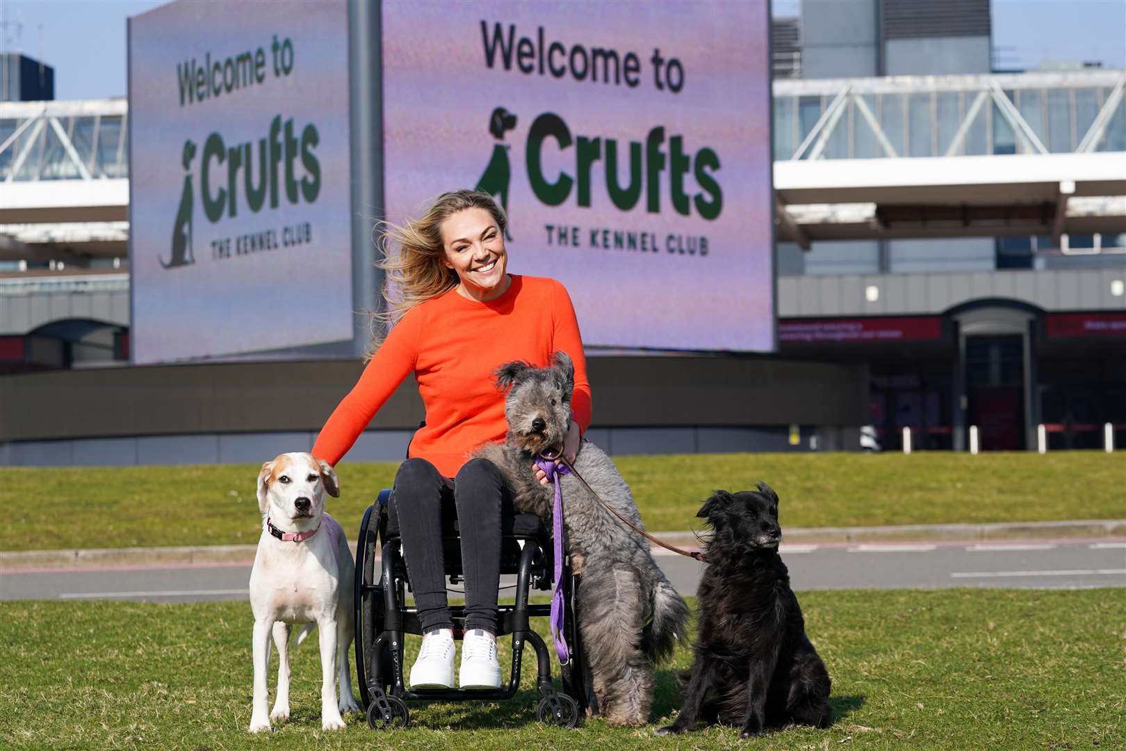 Television presenter Sophie Morgan (Jacob King/PA)