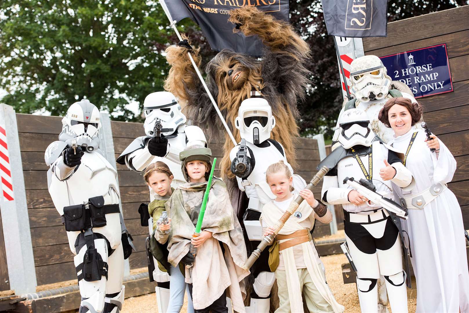 Costume group Vader's Raiders will be at the event with many others. Picture: Mark Westley