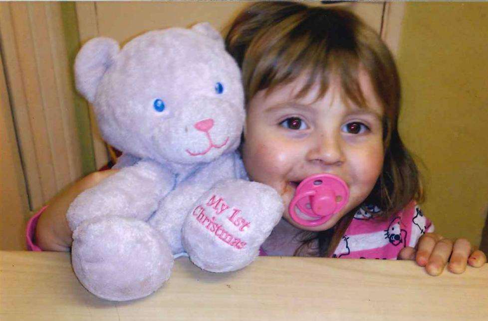 Four-year-old Laci-May is heartbroken after losing favourite toy, Ted