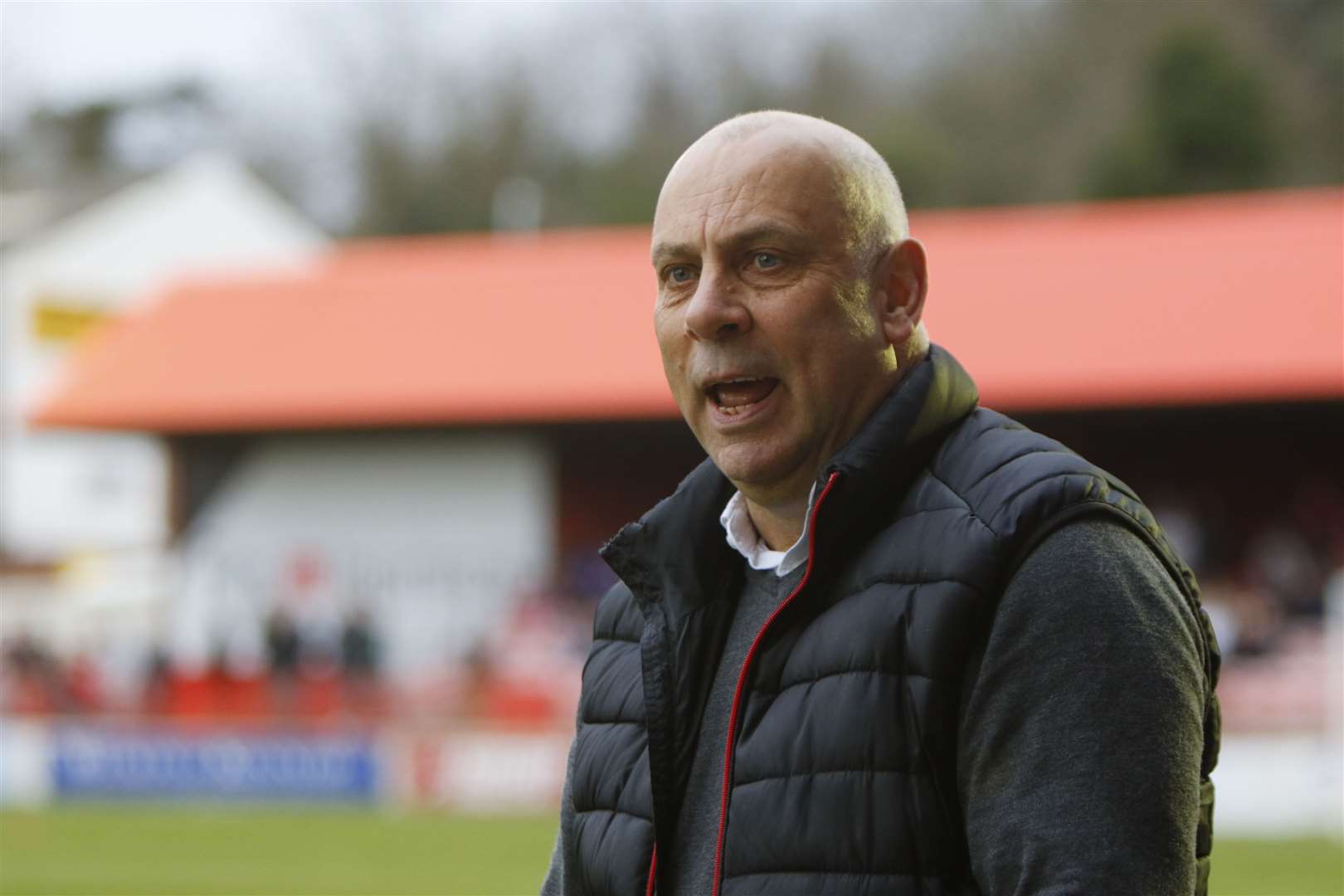 Ebbsfleet United manager Garry Hill Picture: Andy Jones