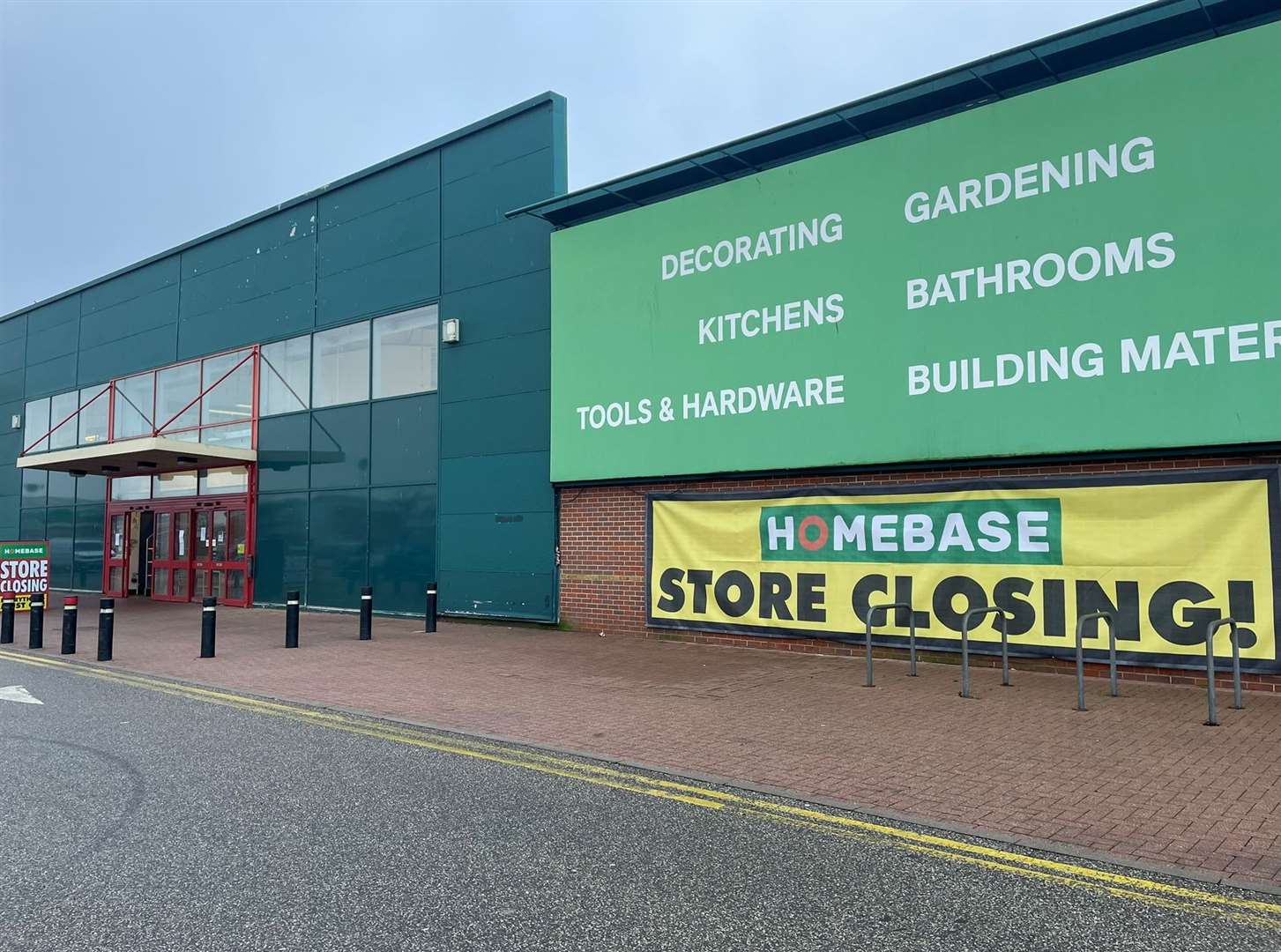 Homebase in Sittingbourne Retail Park is closing down - but The Range is set to take over. Picture: Joe Crossley