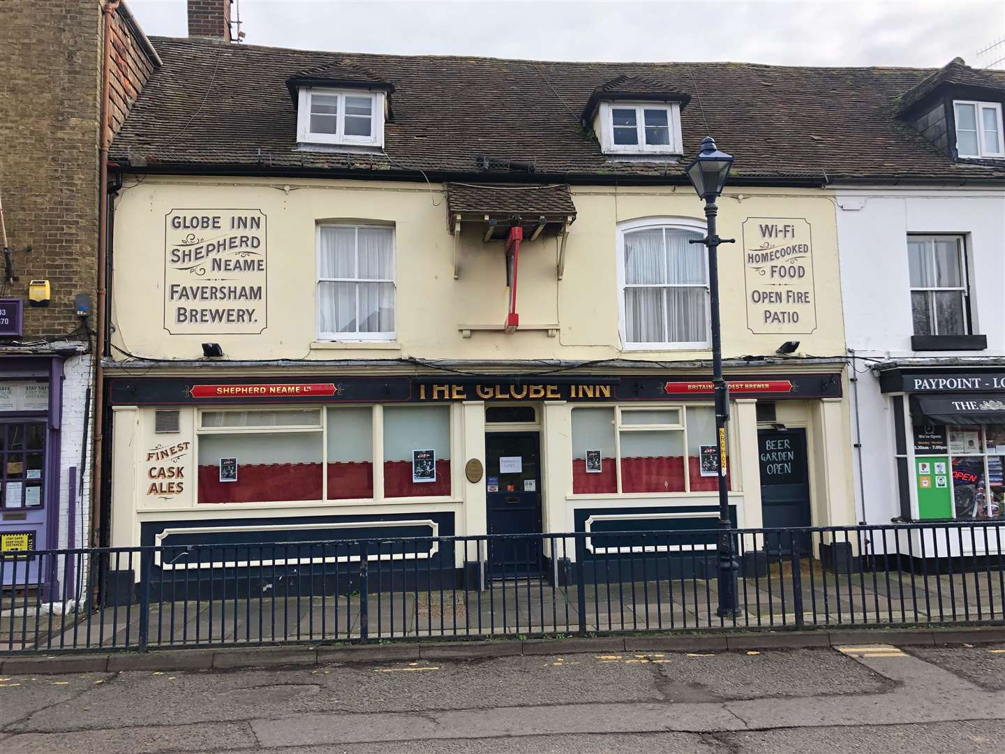 The Globe Inn is ones of Hythe's oldest buildings