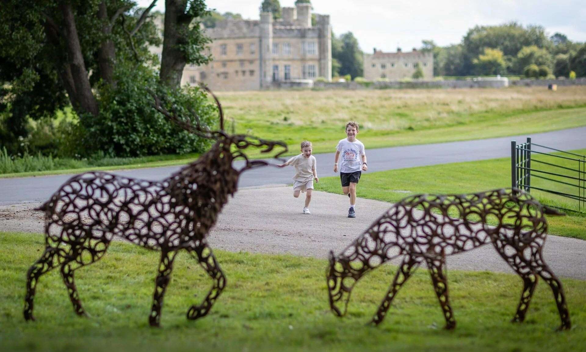 More than 20 animal-themed sculptures will be at Leeds Castle from the bank holiday weekend until October. Picture: Leeds Castle