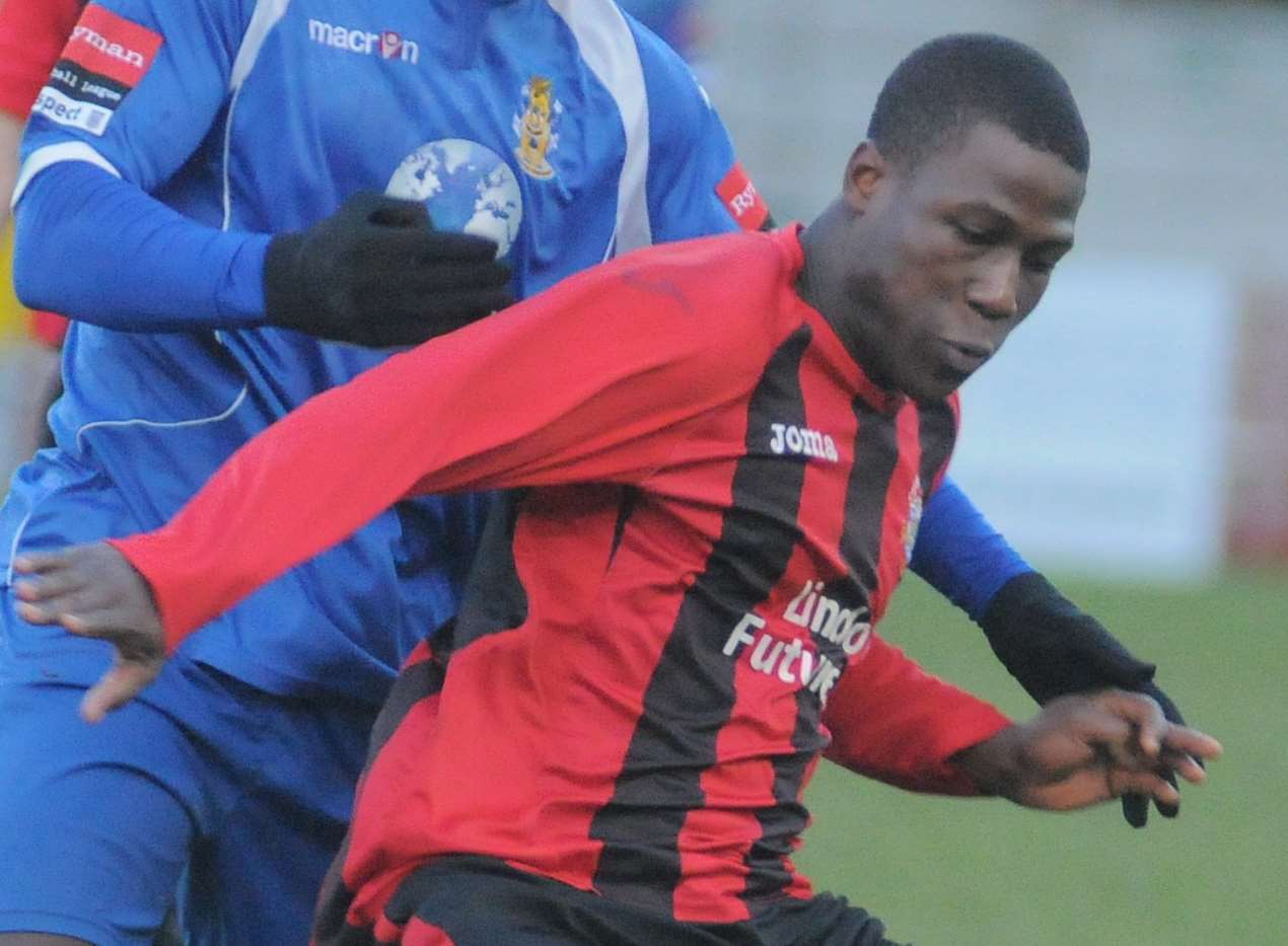 Ade Yussuf has returned to Chatham Picture: Steve Crispe FM2966642