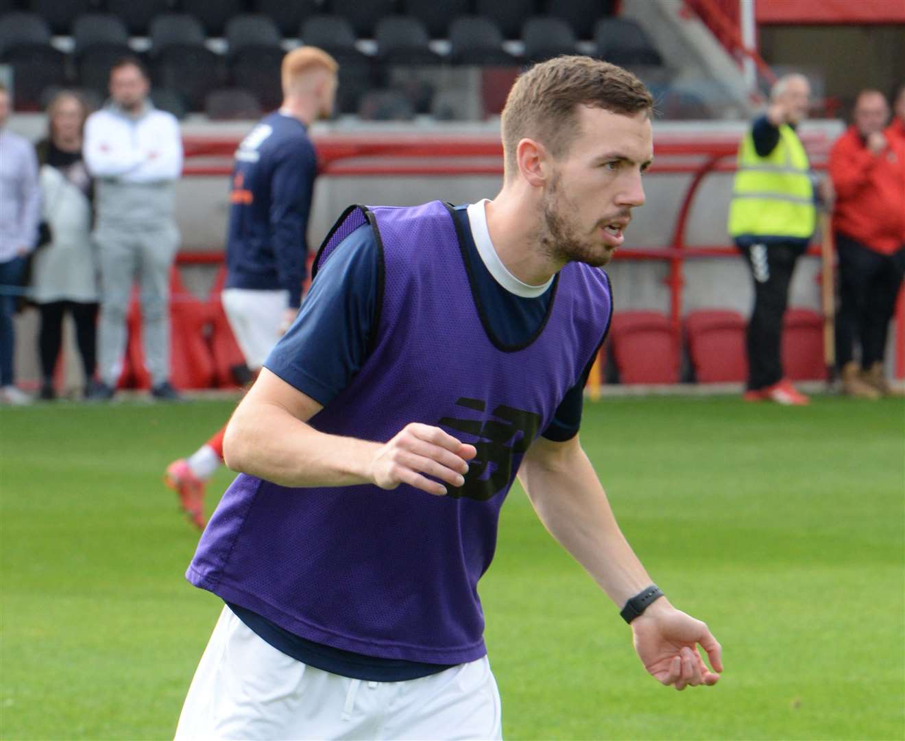 Ebbsfleet United wideman Greg Cundle Picture: Chris Davey