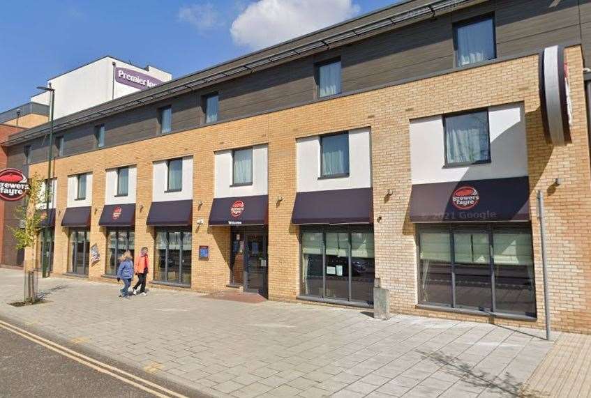 Brewers Fayre in Bexleyheath, which is owned by Whitbread, is only taking bookings until July 4. Picture: Google