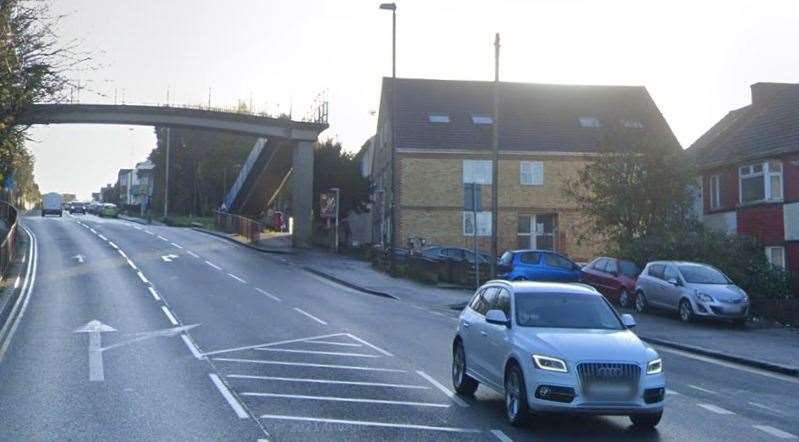 Police closed Chatham Hill after they were called regarding concerns for a woman's wellbeing