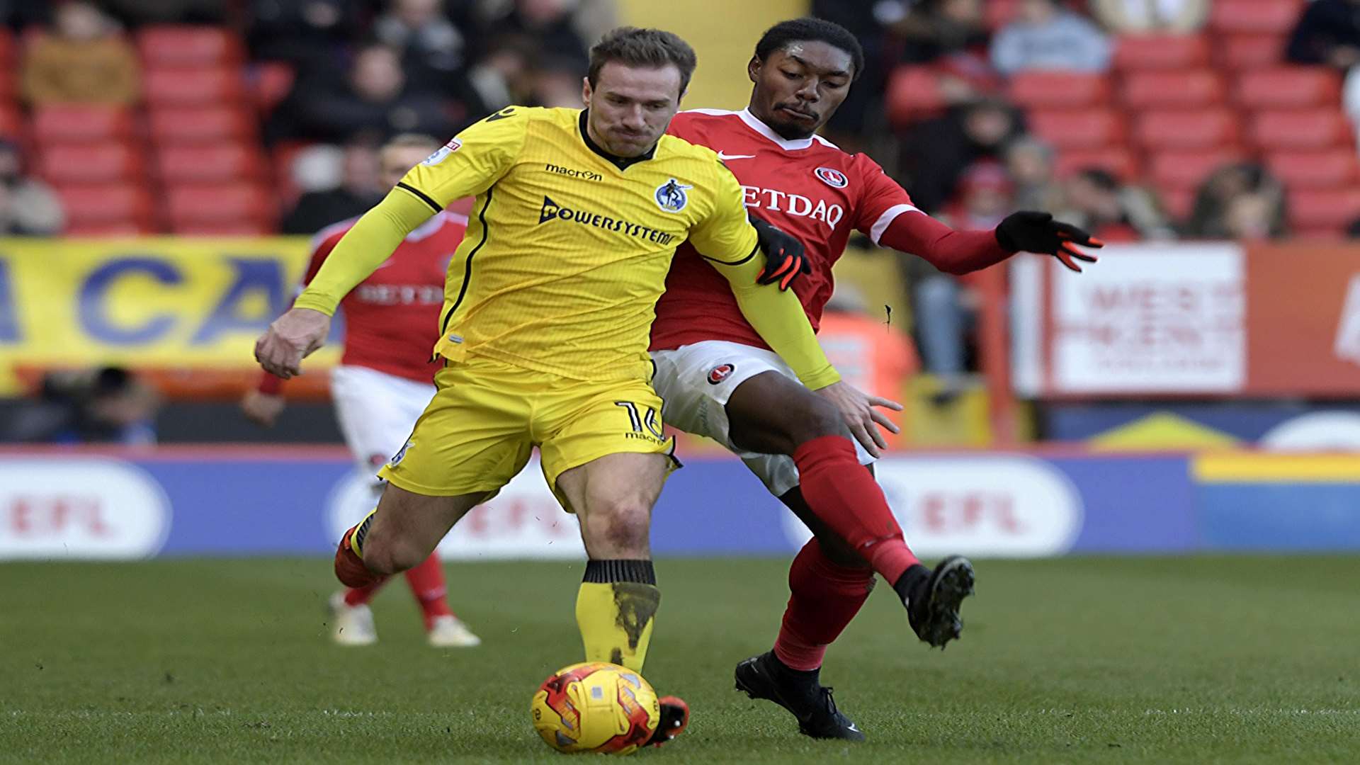 Charlton completed the double over Bristol Rovers. Picture: Barry Goodwin