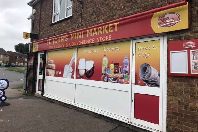 St John's Mini Market in St John's Avenue, Sittingbourne