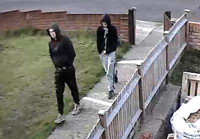 Police would like to talk to these men. Picture: Kent Police