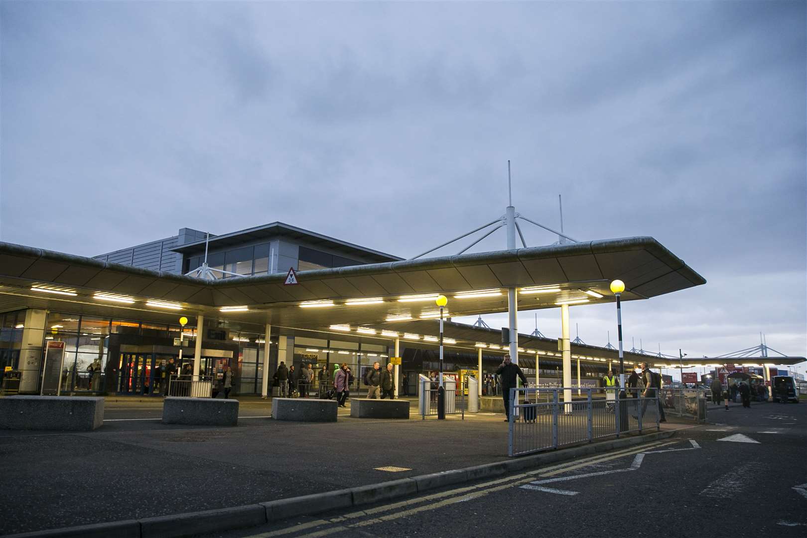 The Government will maintain existing checking facilities at Belfast Port, Belfast International Airport (pictured), Belfast City Airport and Warrenpoint Port (Liam McBurney/PA).