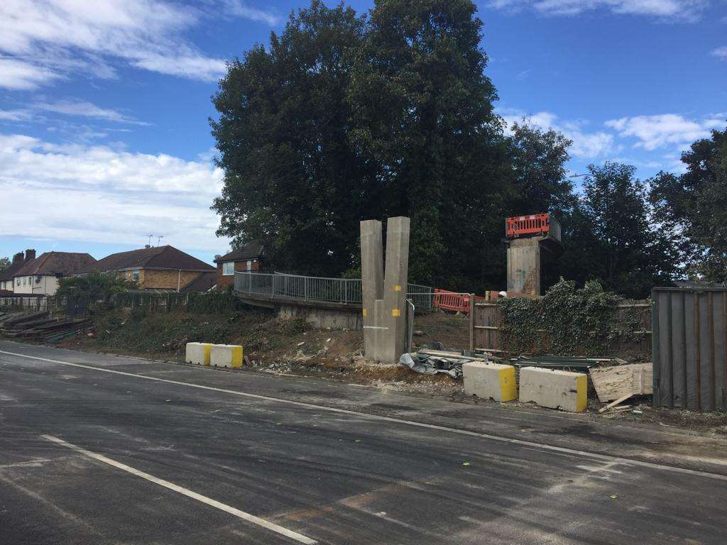 The M20 work was finished hours early. Picture: Highways England (4191672)