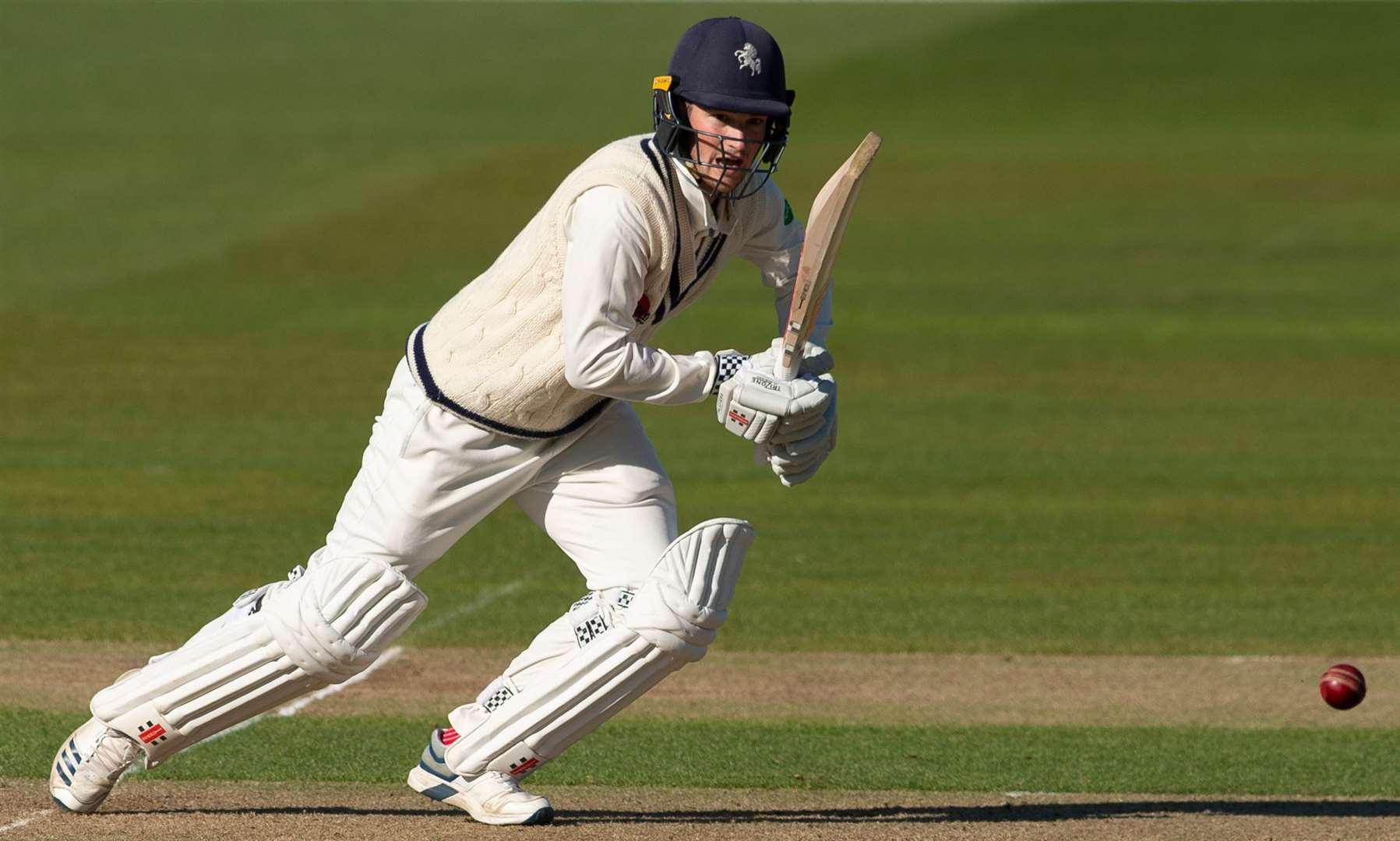 Ollie Robinson hit his second championship century of the season in the first innings against Yorkshire Picture: Ady Kerry