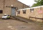The industrial unit where the plants were discovered. Picture: MIKE PETT