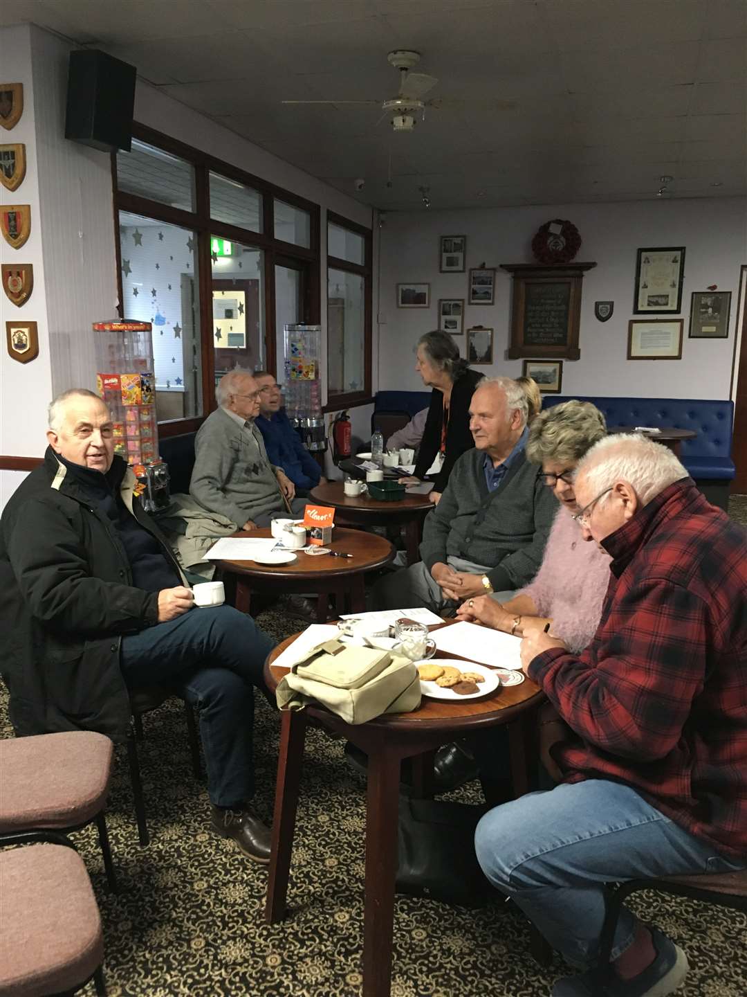 Terry regularly attends the Bereavement Cuppa events at ellenor