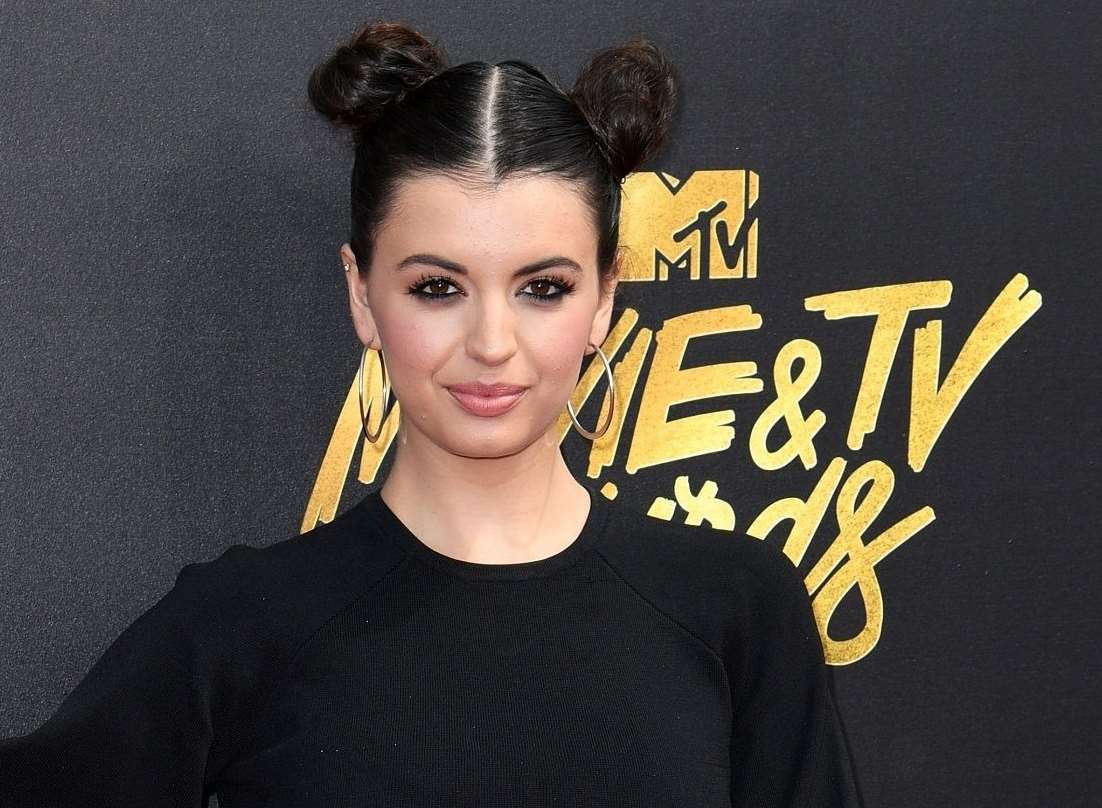 Rebecca Black at this year's MTV Movie and TV Awards